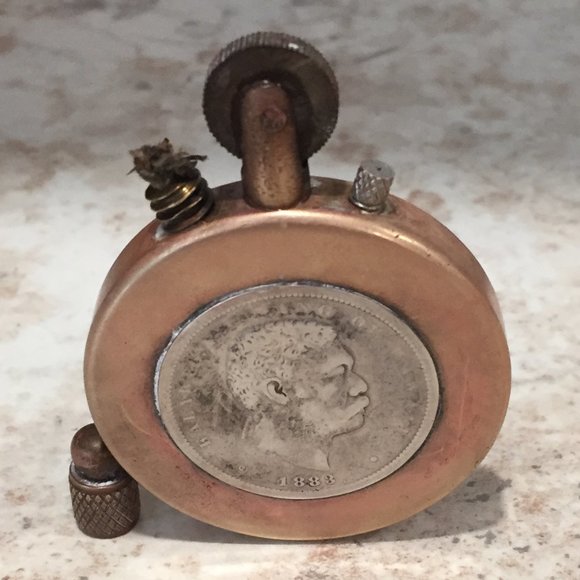 OPY - Vintage Antique Coin Lighter - Picture 3 of 3